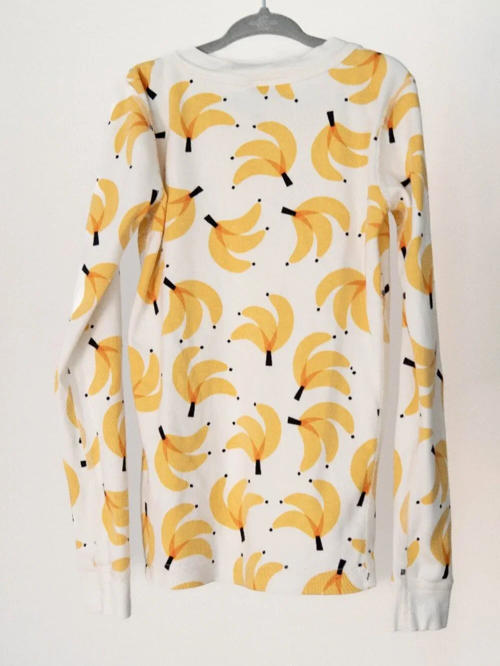 Hanna Andersson Banana Print PJs Size 8 / 130cm